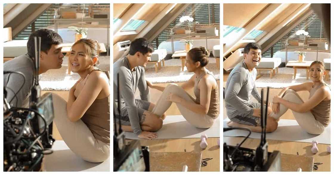 BTS video nina Matteo Guidicelli at Sarah Geronimo, viral; Sarah: "Para kang timang" BTS video nina Matteo Guidicelli at Sarah Geronimo, viral; Sarah: "Para kang timang"