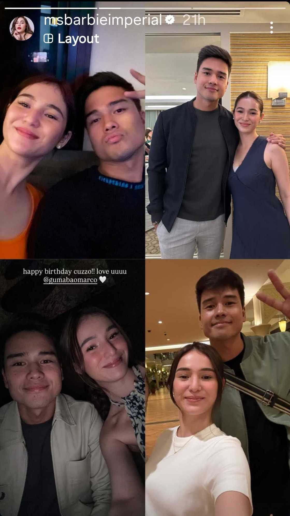 Barbie Imperial marks Marco Gumabao’s birthday with heartfelt post