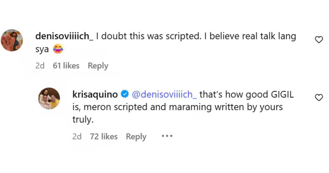 Kris Aquino, may nakakagulat na sagot sa komento tungkol sa kanyang “kaartehan”