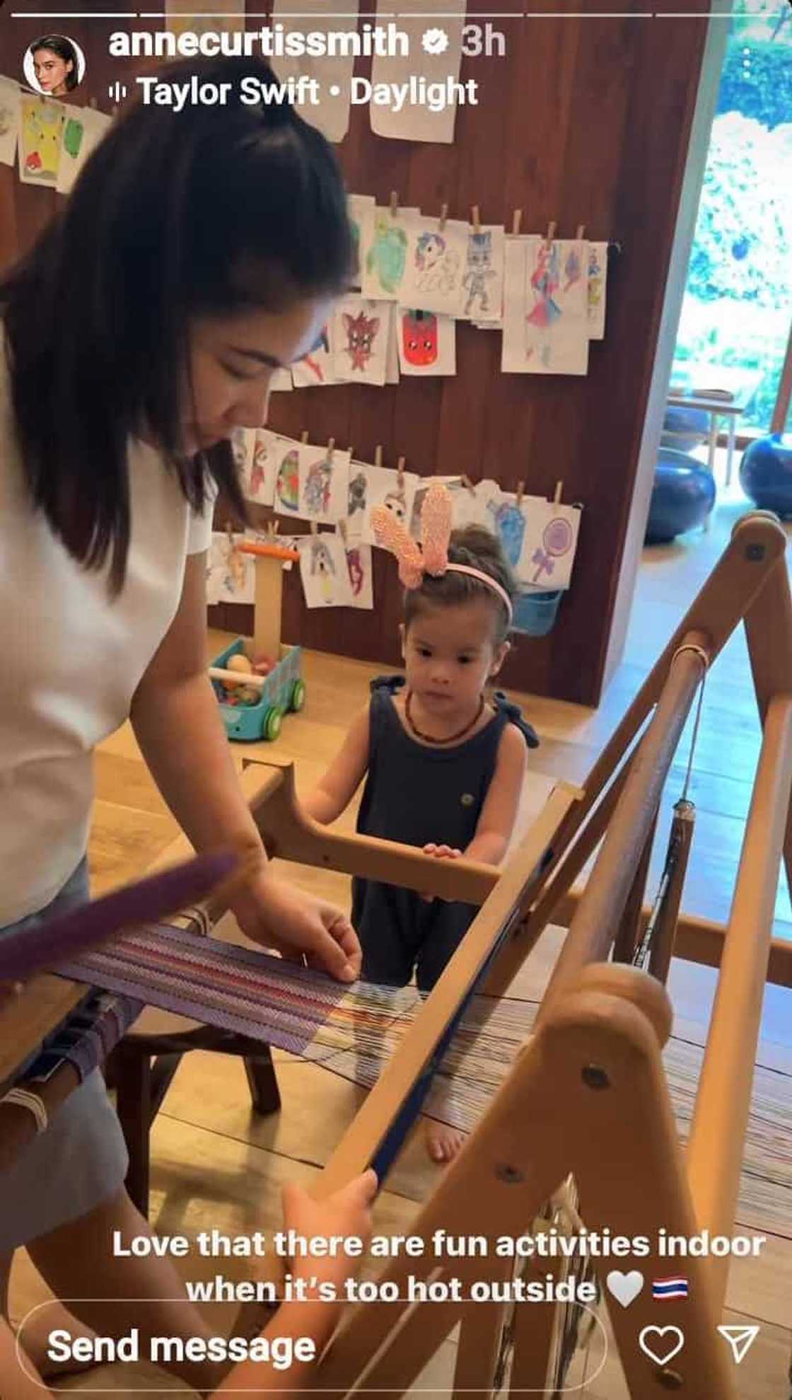 Anne Curtis shares adorable snaps of baby Dahlia in Thailand Anne Curtis shares adorable snaps of baby Dahlia in Thailand