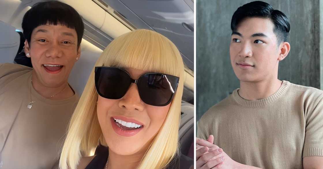 Vice Ganda, nag-share ng "Carlos Yulo x Chloe" pics niya at ni Lassy; celebs, nag-react