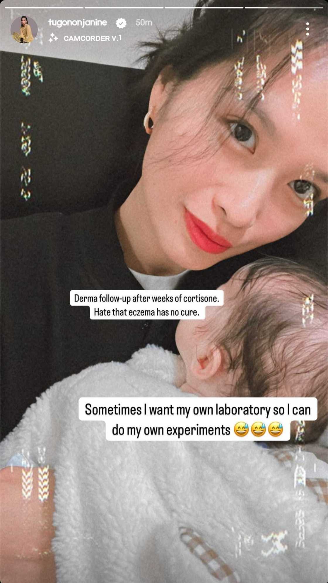 Janine Tugonon, nagbigay ng update kay Baby Madeleine tungkol sa kondisyon nito Janine Tugonon, nagbigay ng update kay Baby Madeleine tungkol sa kondisyon nito