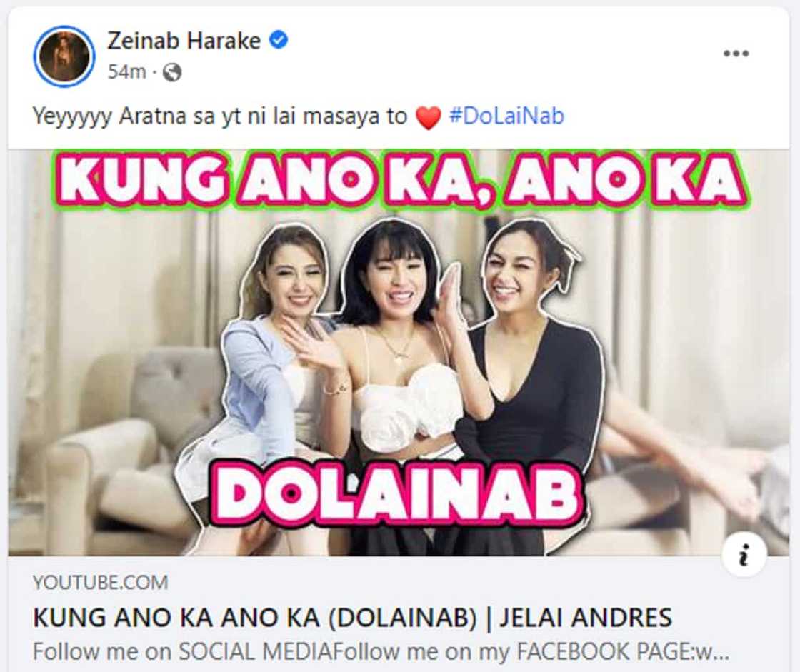 Zeinab Harake on Facebook Zeinab Harake on Facebook