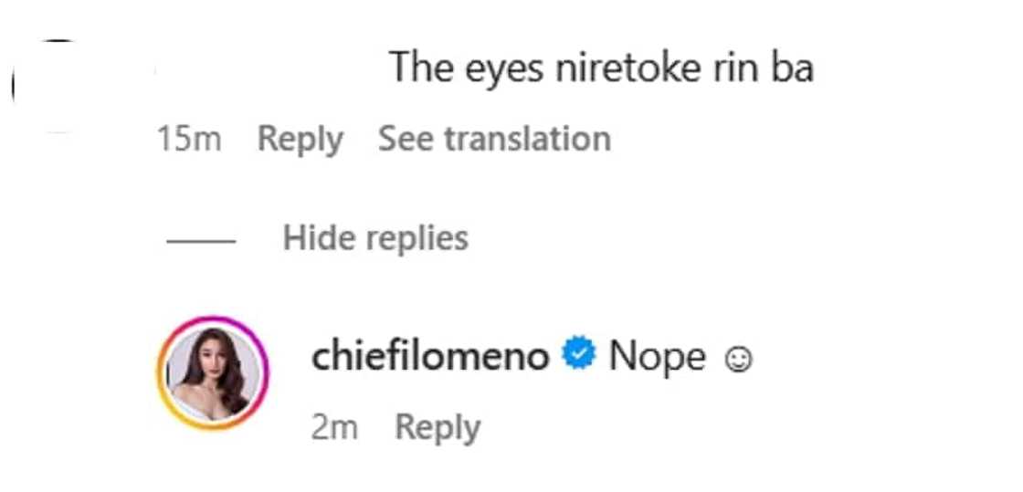 Chie Filomeno/@chiefilomeno Chie Filomeno/@chiefilomeno