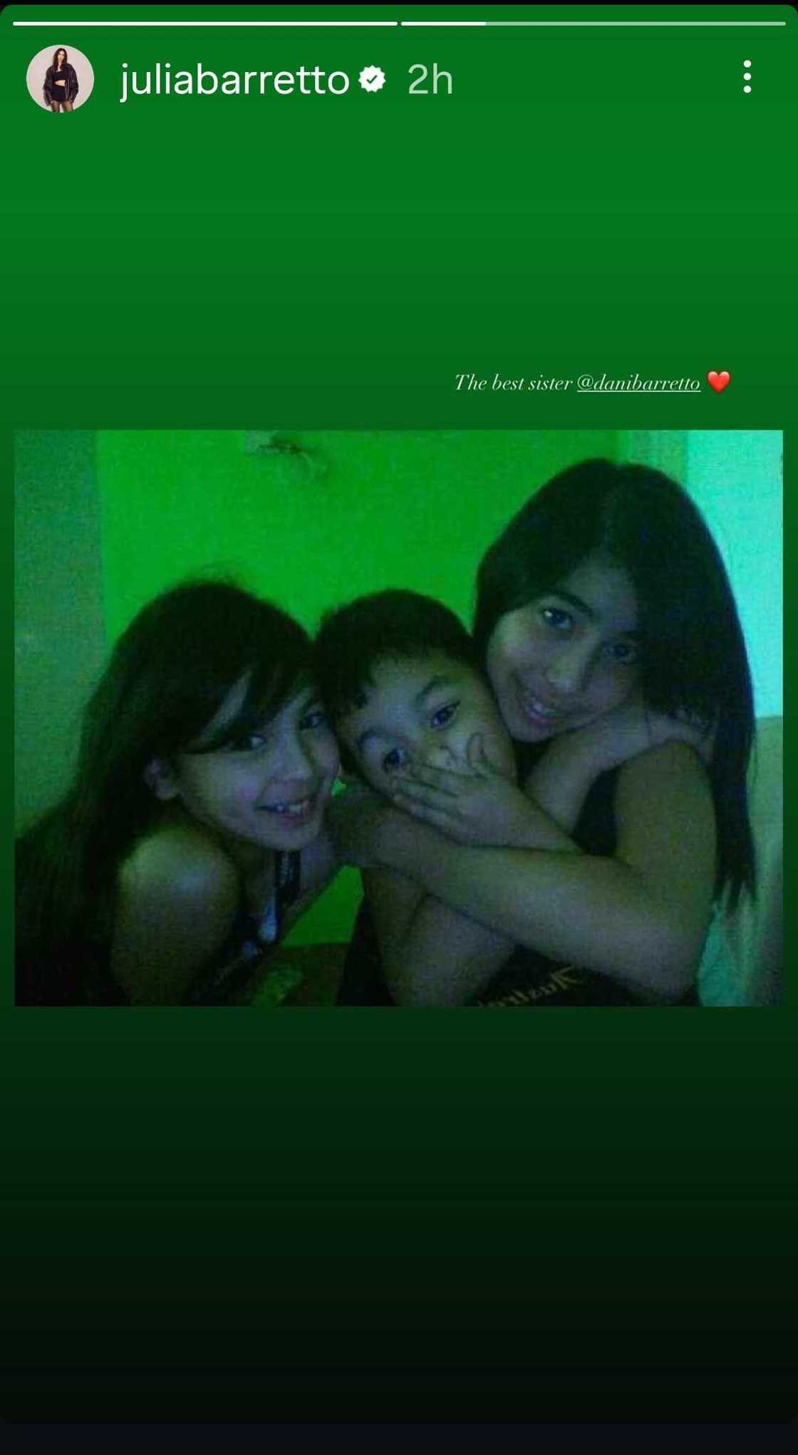 Julia Barretto posts nostalgic birthday tribute honoring Dani Barretto Julia Barretto posts nostalgic birthday tribute honoring Dani Barretto