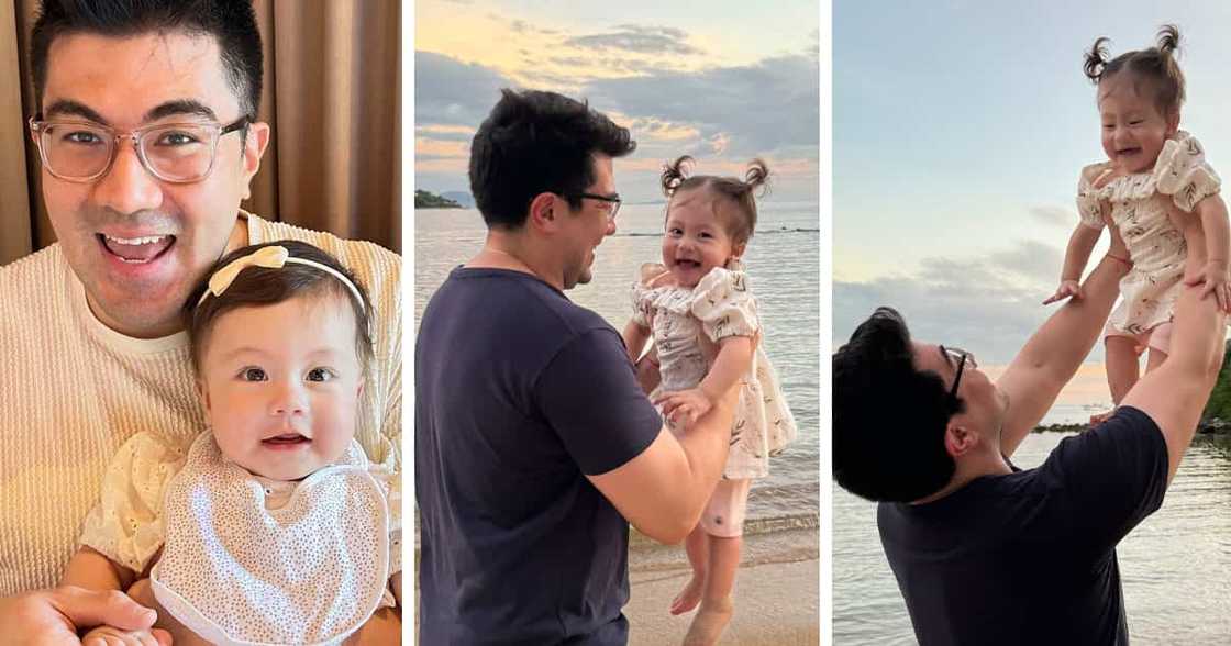 Luis Manzano, shinare nakatutuwang bonding nila ni Baby Rosie sa tabing-dagat