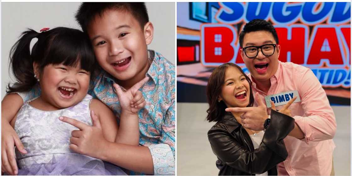 Ryzza Mae Dizon at Bimby Aquino, reunited sa Eat Bulaga matapos ang 13 taon Ryzza Mae Dizon at Bimby Aquino, reunited sa Eat Bulaga matapos ang 13 taon