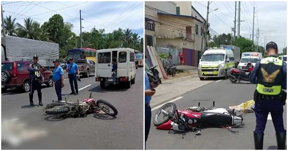 58-anyos na rider, patay matapos masagasaan ng truck sa kalye