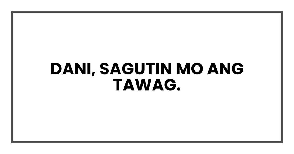 Restaurant confrontation.