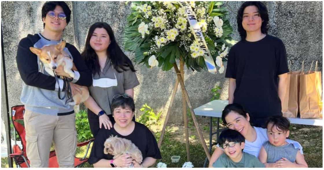 Pia, Saab Magalona, ipinasilip ang pagdalaw ng kanilang pamilya sa puntod ni Francis Magalona