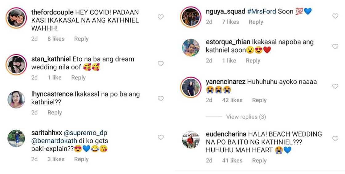 Karla Estrada’s recent post fuels rumor that Kathryn & Daniel are already ‘engaged’ Karla Estrada’s recent post fuels rumor that Kathryn & Daniel are already ‘engaged’