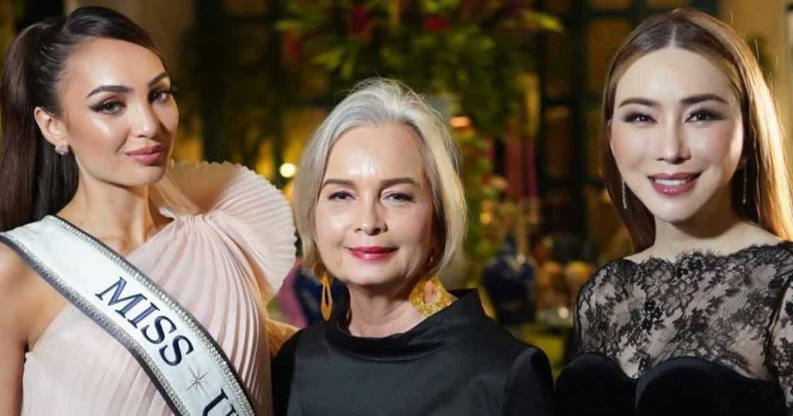 Miss U owner Anne Jakrajutatip shares lovely snaps with Margie Moran Miss U owner Anne Jakrajutatip shares lovely snaps with Margie Moran