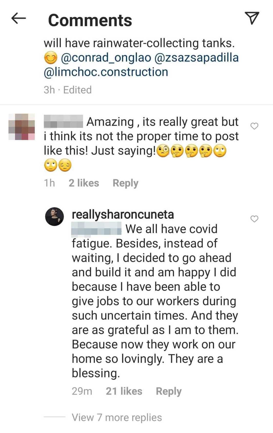 Sharon Cuneta, sinagot ang netizen na namuna sa video ng kanyang "future home" Sharon Cuneta, sinagot ang netizen na namuna sa video ng kanyang "future home"
