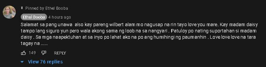 Ethel Booba, nagpakumbaba, wala raw sama ng loob kay Madam Inutz Ethel Booba, nagpakumbaba, wala raw sama ng loob kay Madam Inutz
