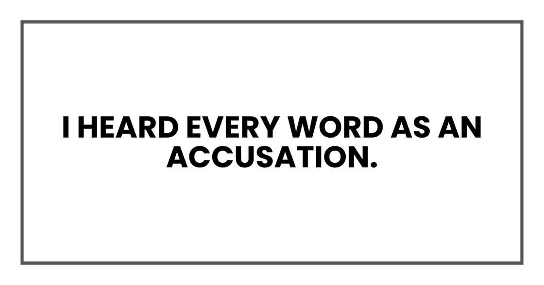 Nurse's words hit hard. Nurse's words hit hard.