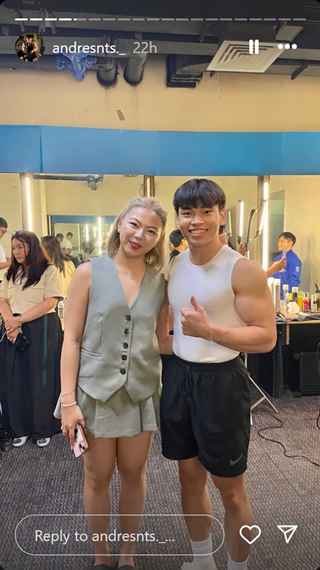 Carlos Yulo, the original, at kalokalike Andre Santos, nagkita na Carlos Yulo, the original, at kalokalike Andre Santos, nagkita na