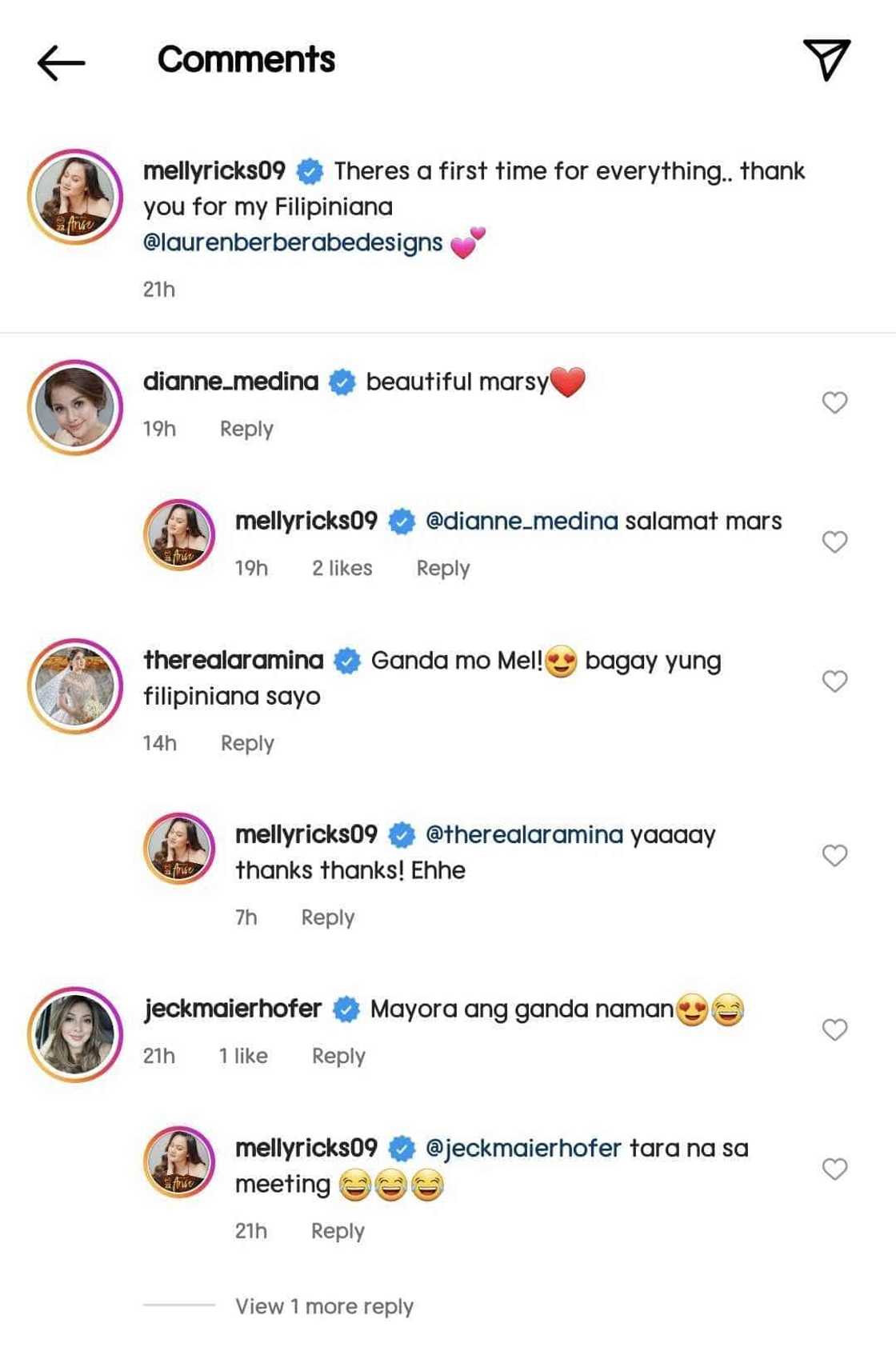 Melissa Ricks wears modern Filipiniana gown in viral photo; celebrities react Melissa Ricks wears modern Filipiniana gown in viral photo; celebrities react