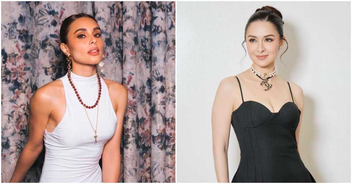 Marian Rivera, napa-comment sa bonggang look ni Max Collins para sa party ni Vicki Belo Marian Rivera, napa-comment sa bonggang look ni Max Collins para sa party ni Vicki Belo