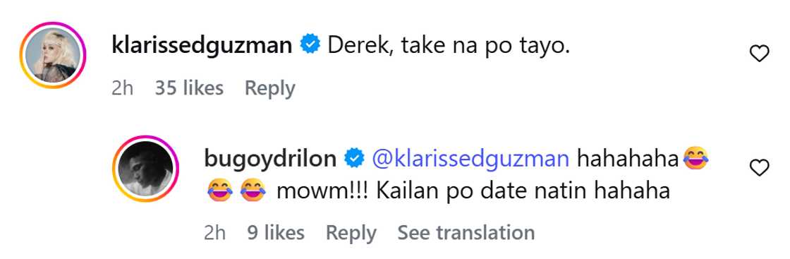 Bugoy Drilon, may kwelang caption sa pics niya kasama ang ilang BINI members Bugoy Drilon, may kwelang caption sa pics niya kasama ang ilang BINI members