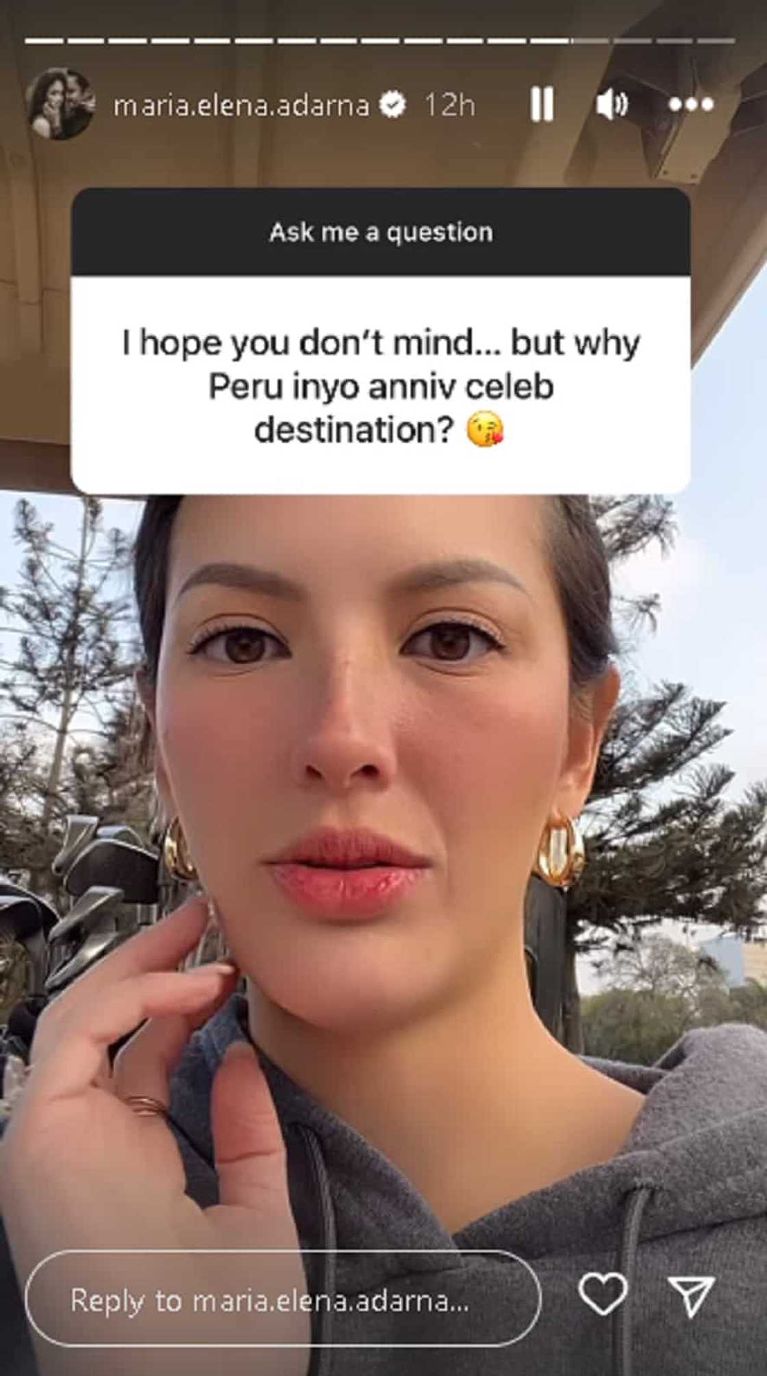 Ellen Adarna, sinagot ang tanong kung bakit Peru ang napiling anniv celeb destination: “Kanyang bucket list” Ellen Adarna, sinagot ang tanong kung bakit Peru ang napiling anniv celeb destination: “Kanyang bucket list”
