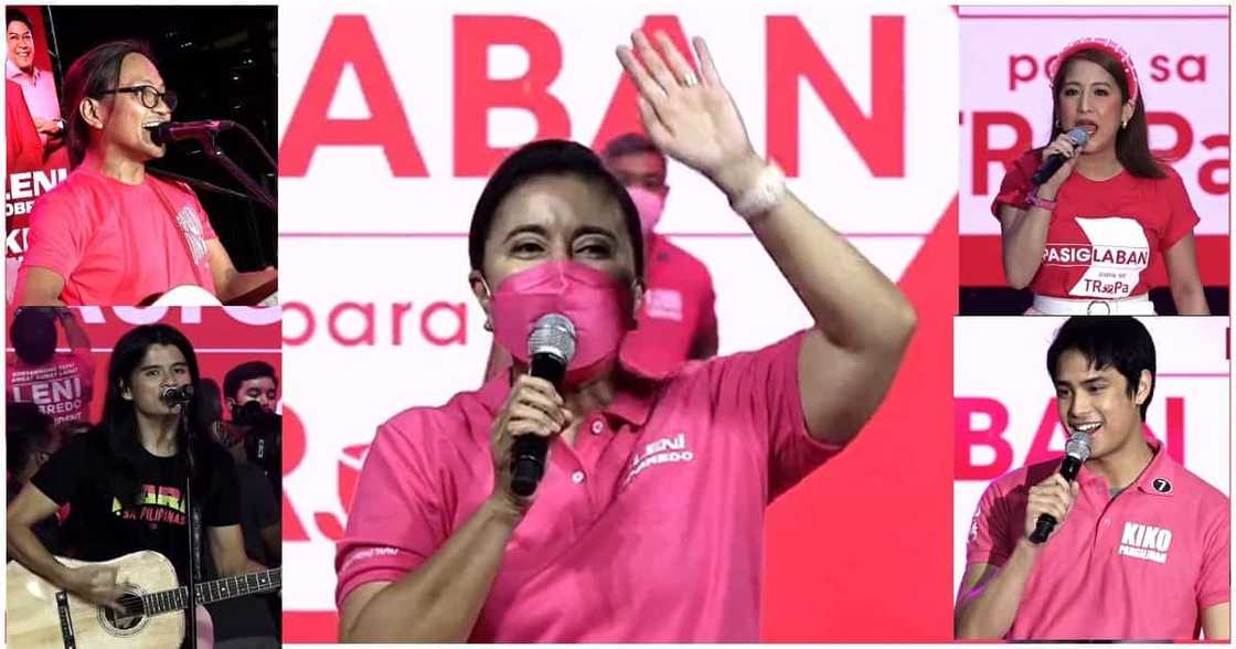 VP Leni, pinasalamatan ang mga celebrities na nagpasaya sa Pasig rally VP Leni, pinasalamatan ang mga celebrities na nagpasaya sa Pasig rally