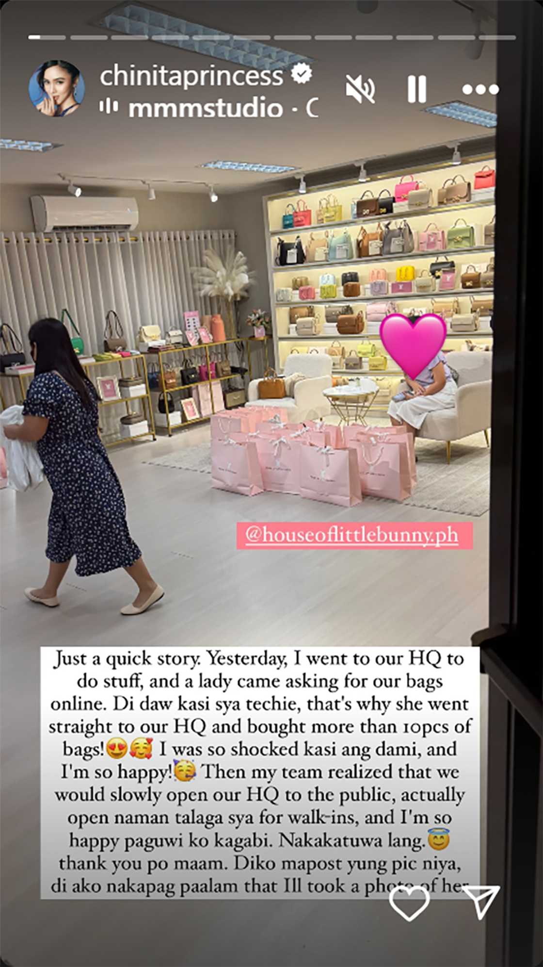Kim Chiu, masayang isinalaysay ang nangyari sa isang customer na pumunta sa HQ nila Kim Chiu, masayang isinalaysay ang nangyari sa isang customer na pumunta sa HQ nila