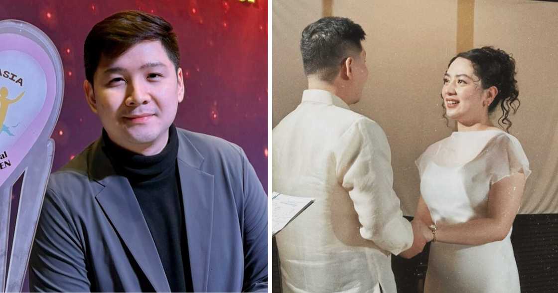 Joshua Dionisio, ikinasal na sa non-showbiz girlfriend sa isang intimate wedding (Photos: @hplarjoshuadionisio, @__allyza) Joshua Dionisio, ikinasal na sa non-showbiz girlfriend sa isang intimate wedding (Photos: @hplarjoshuadionisio, @__allyza)