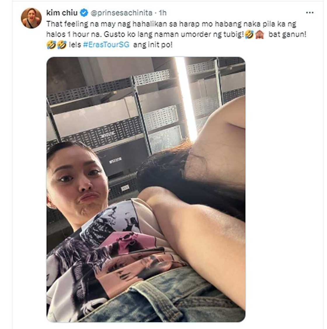 Kim Chiu, binahaging may naghahalikan sa harap niya sa pila: "Gusto ko lang naman umorder ng tubig" Kim Chiu, binahaging may naghahalikan sa harap niya sa pila: "Gusto ko lang naman umorder ng tubig"