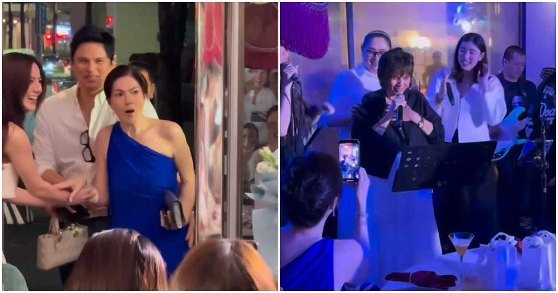 Ilang pasilip sa 50th birthday celebration ni Carmina Villaroel, viral