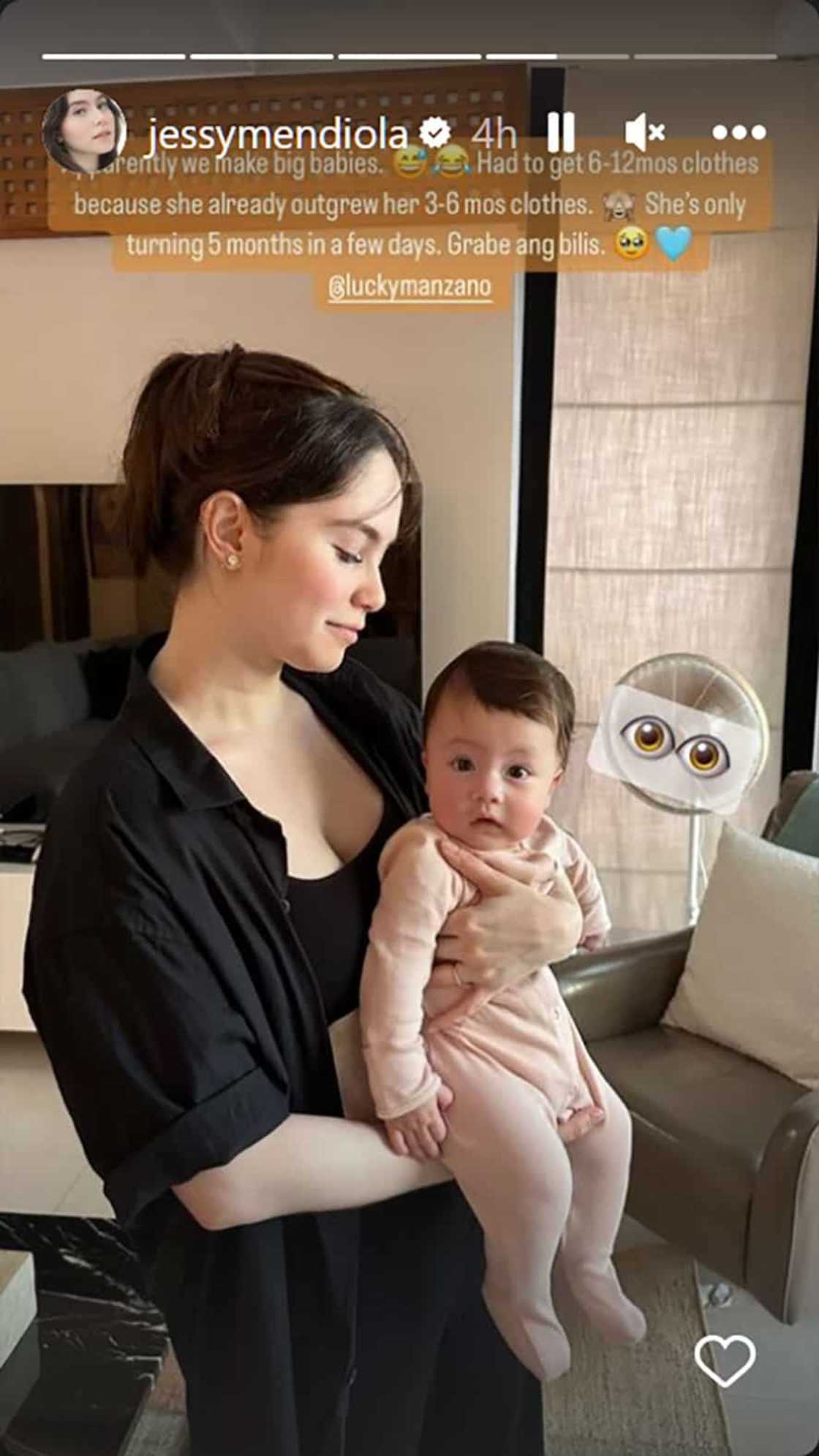 Jessy Mediola, nawindang sa bilis ng paglaki ni Baby Rosie: “Grabe”