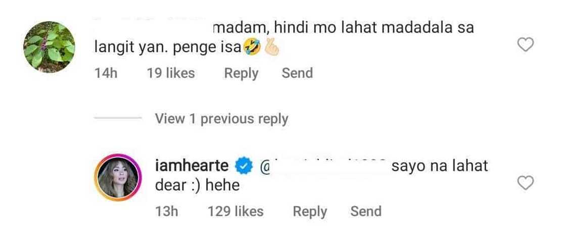 Heart Evangelista/@iamhearte Heart Evangelista/@iamhearte