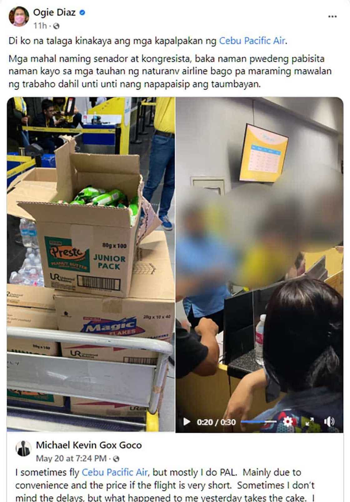 Ogie Diaz, di kinaya ang umano’y kapalpakan ng isang airline company; nanawagan ng tulong sa mga mambabatas Ogie Diaz, di kinaya ang umano’y kapalpakan ng isang airline company; nanawagan ng tulong sa mga mambabatas