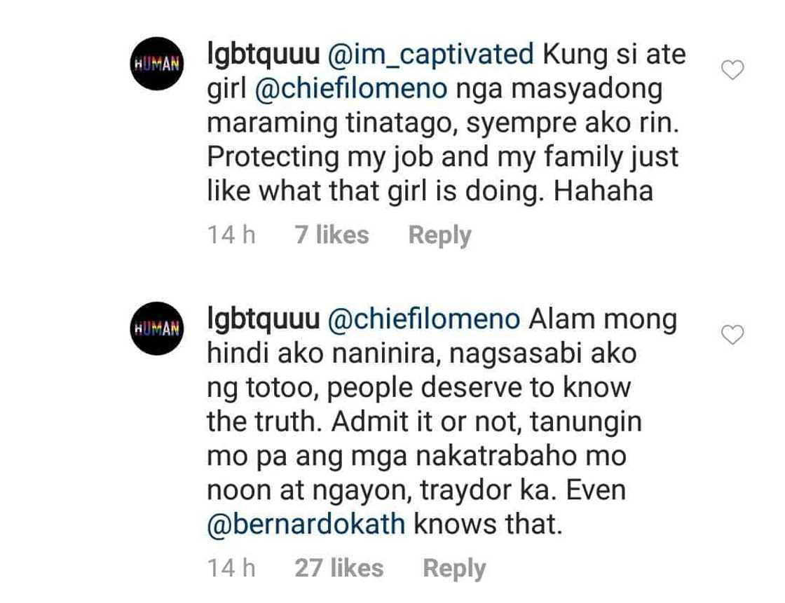 Chienna Filomeno slams basher accusing her of doing lewd acts in exchange of money Chienna Filomeno slams basher accusing her of doing lewd acts in exchange of money