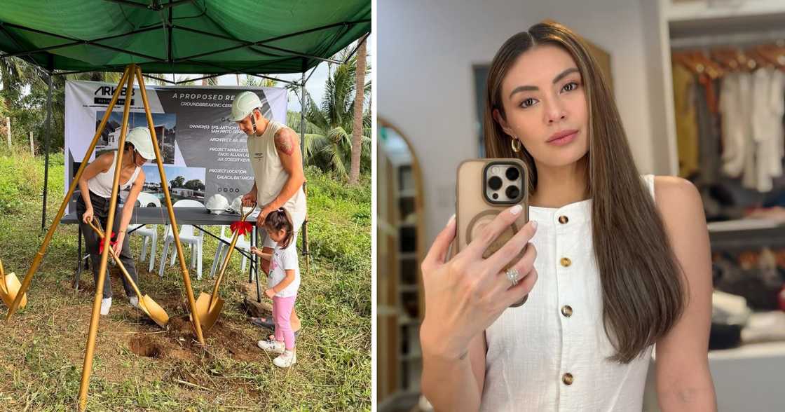 Sam Pinto, ipinasilip ang groundbreaking ceremony ng ipinapatayong bahay nila ni Anthony Semerad