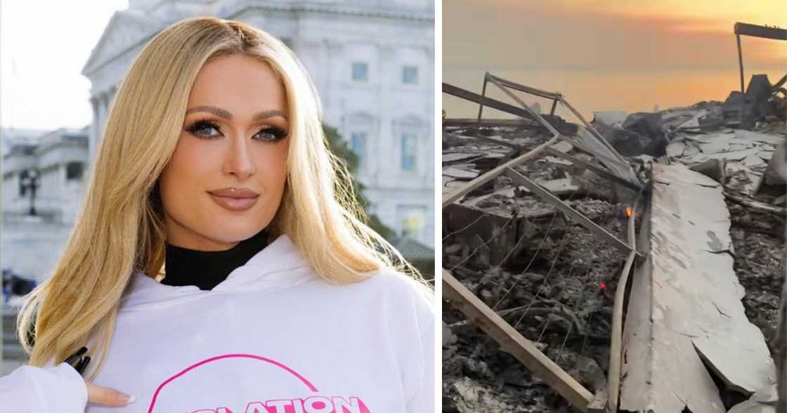 Paris Hilton, ipinakita ang nakakapanlumong hitsura ng bahay niya matapos ang LA wildfire