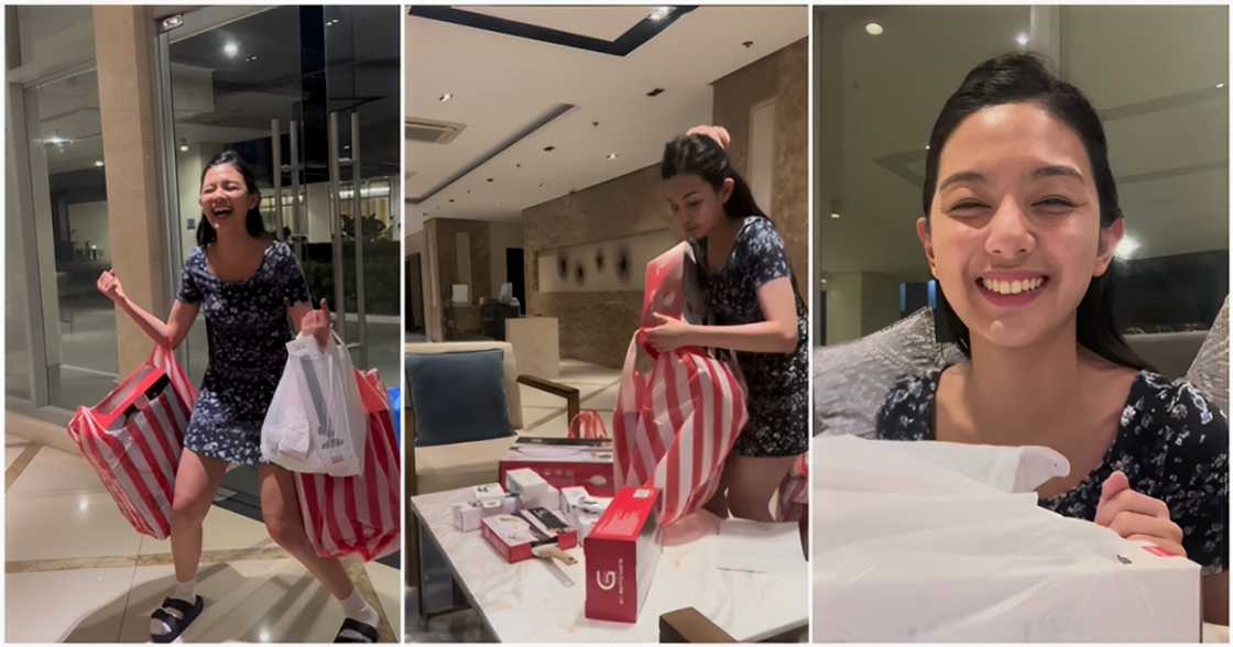 Jennica Garcia, may pasilip sa kanyang mga paninda para sa live selling nya Jennica Garcia, may pasilip sa kanyang mga paninda para sa live selling nya