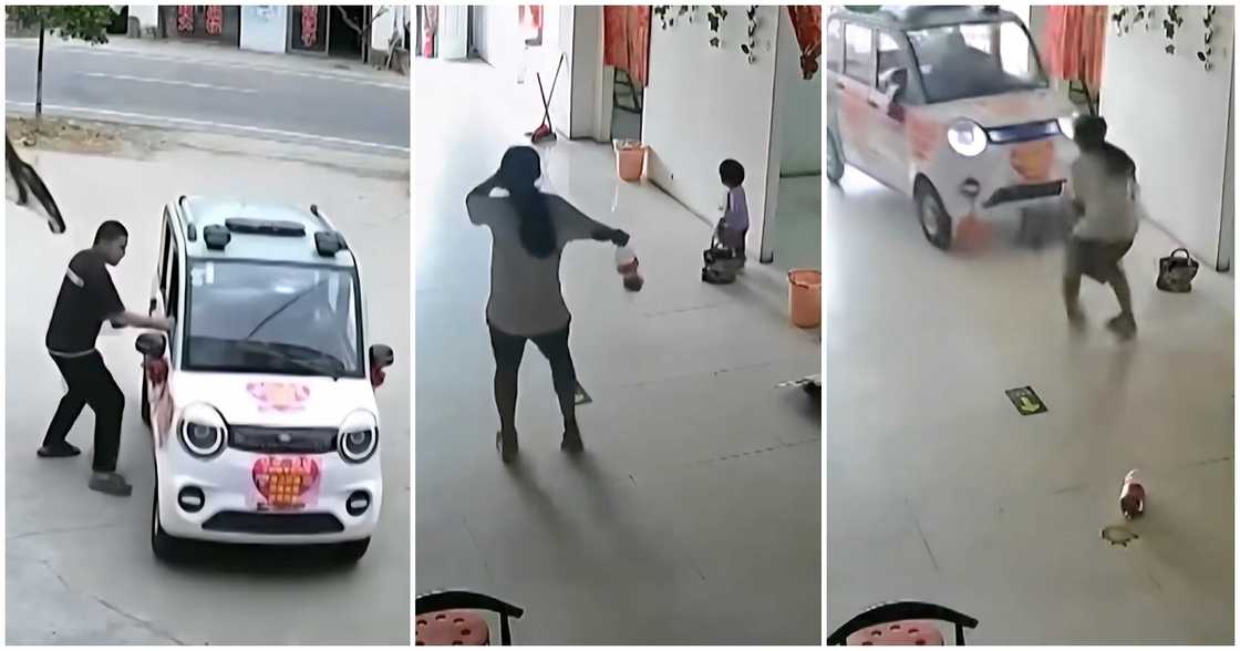 Pagligtas ng 11-anyos na bata sa kanyang baby sister, sapul sa CCTV Pagligtas ng 11-anyos na bata sa kanyang baby sister, sapul sa CCTV