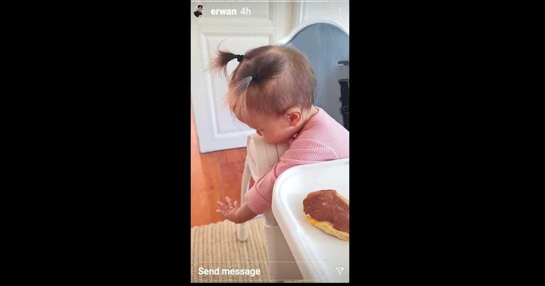 Video of baby Dahlia’s cute moment with Anne Curtis’ dog goes viral Video of baby Dahlia’s cute moment with Anne Curtis’ dog goes viral