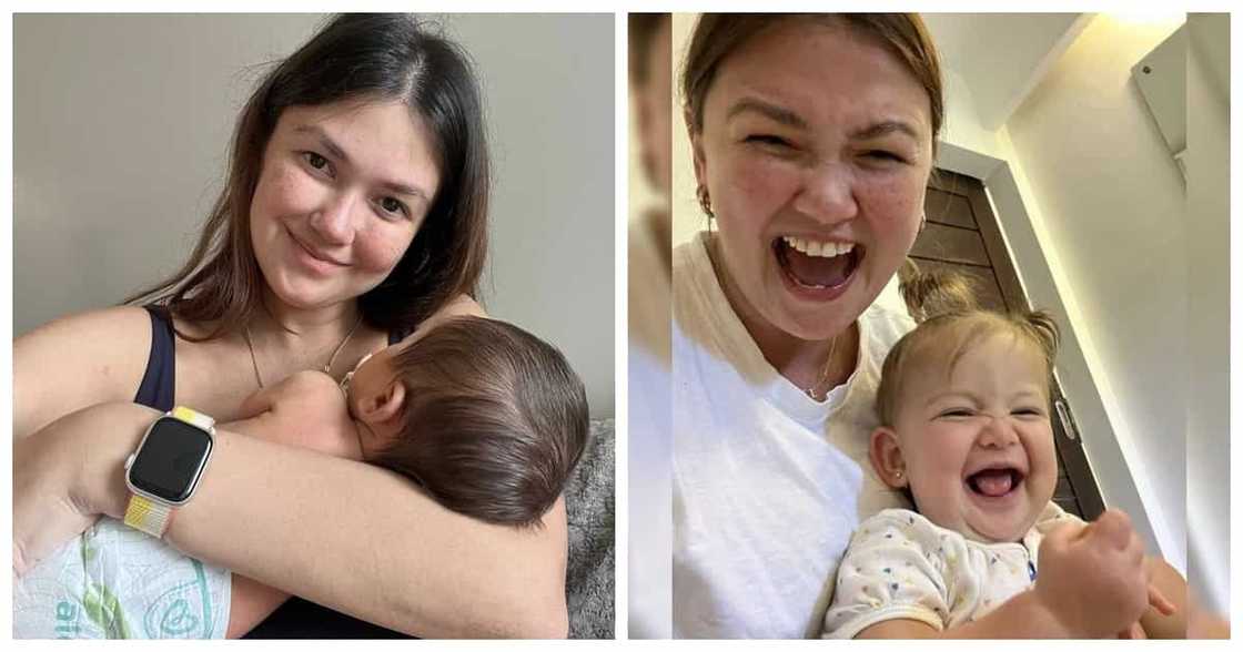 Netizens gush over baby Amila's new selfie with Angelica Panganiban