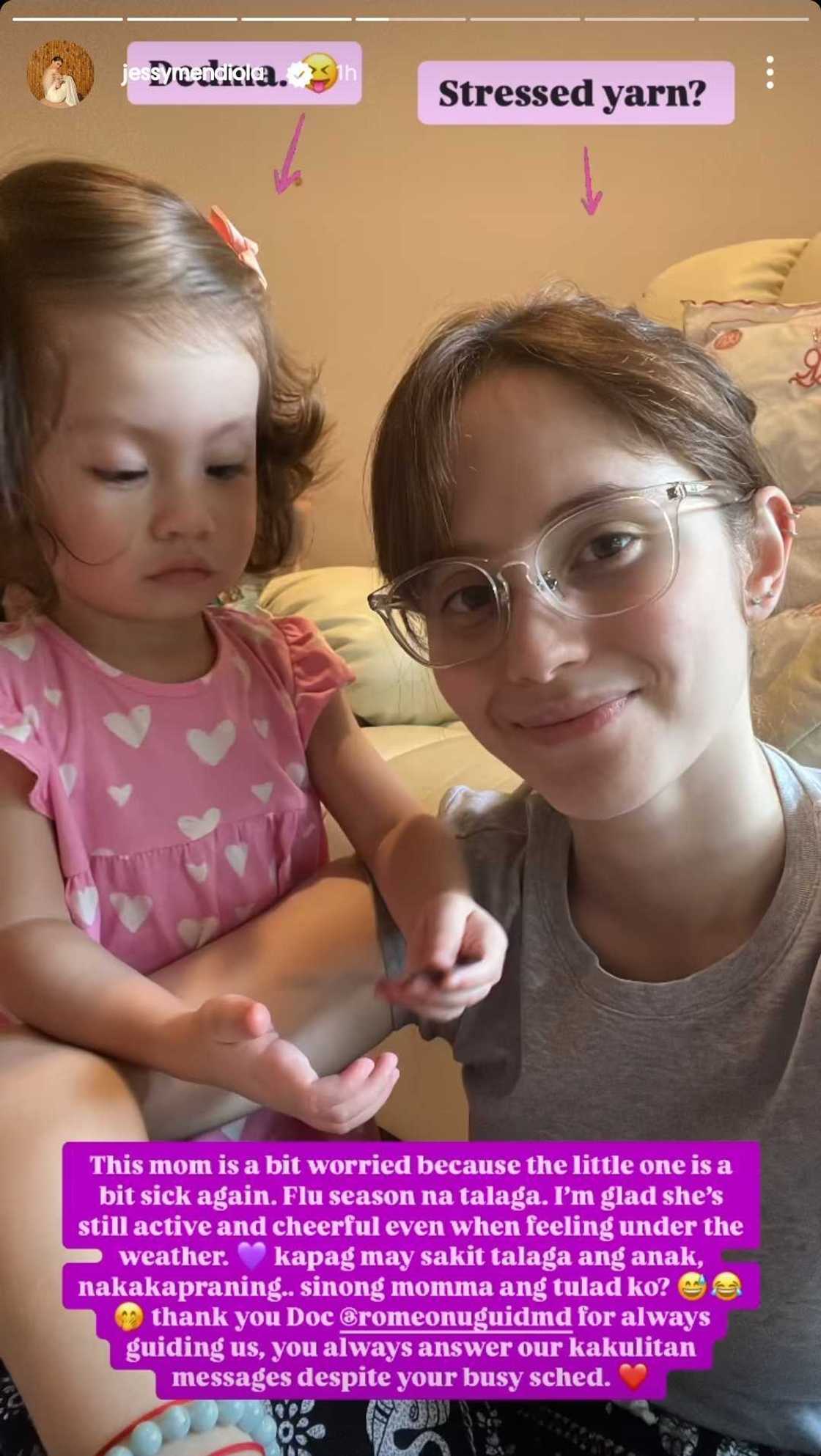 Jessy Mendiola, nag-aalala sa muling pagkakaroon ng sakit ni Baby Peanut Jessy Mendiola, nag-aalala sa muling pagkakaroon ng sakit ni Baby Peanut