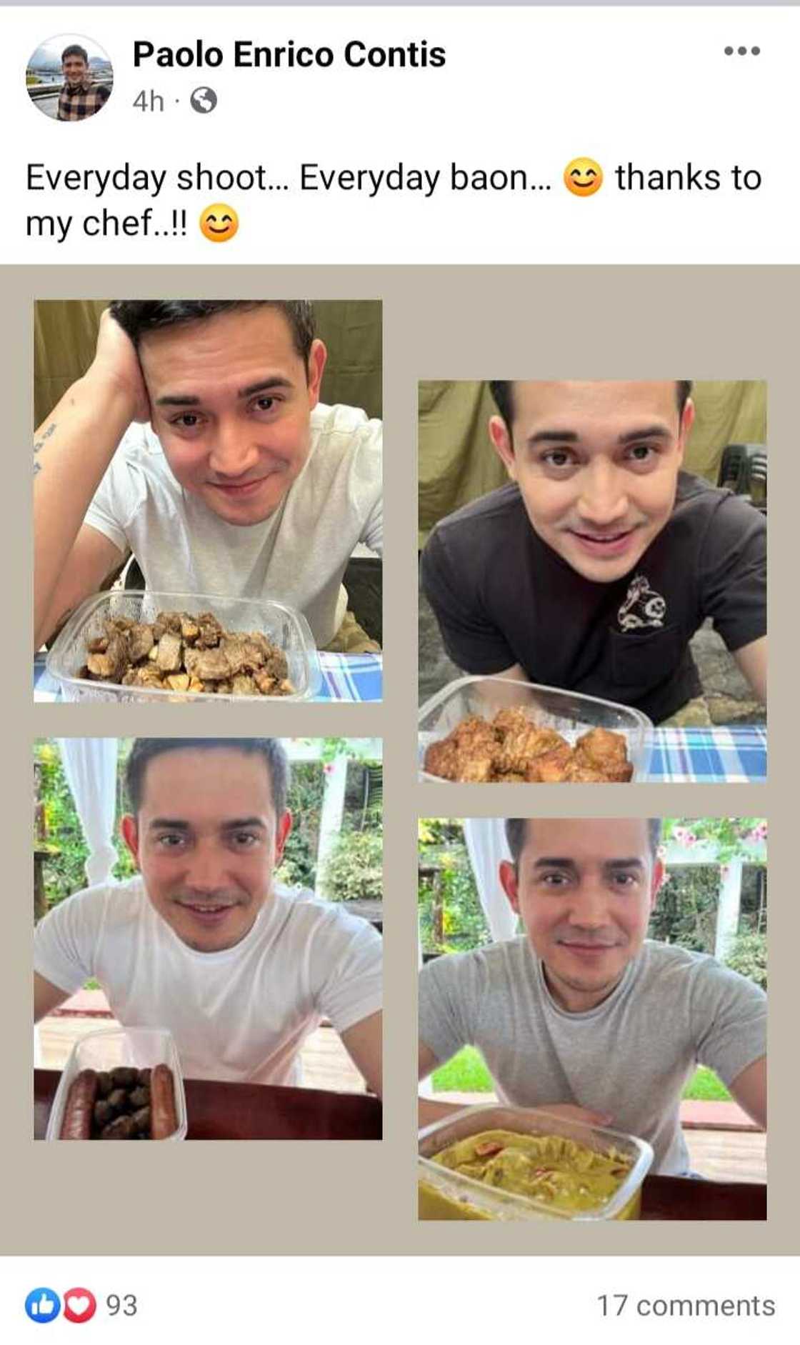 Paolo Contis, pinasalamatan ang kanyang "chef" para sa kanyang everyday baon Paolo Contis, pinasalamatan ang kanyang "chef" para sa kanyang everyday baon