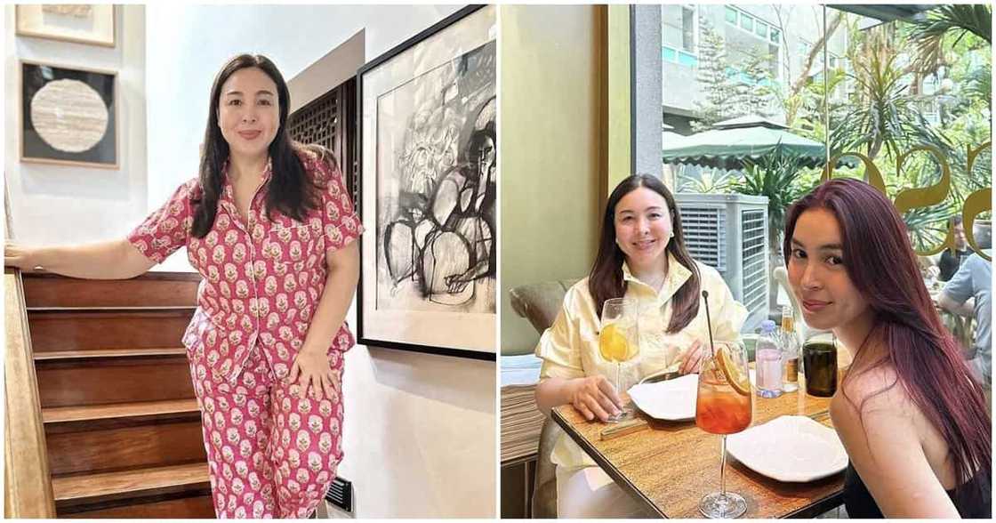 Marjorie Barretto gives a glimpse of her date with Julia Barretto