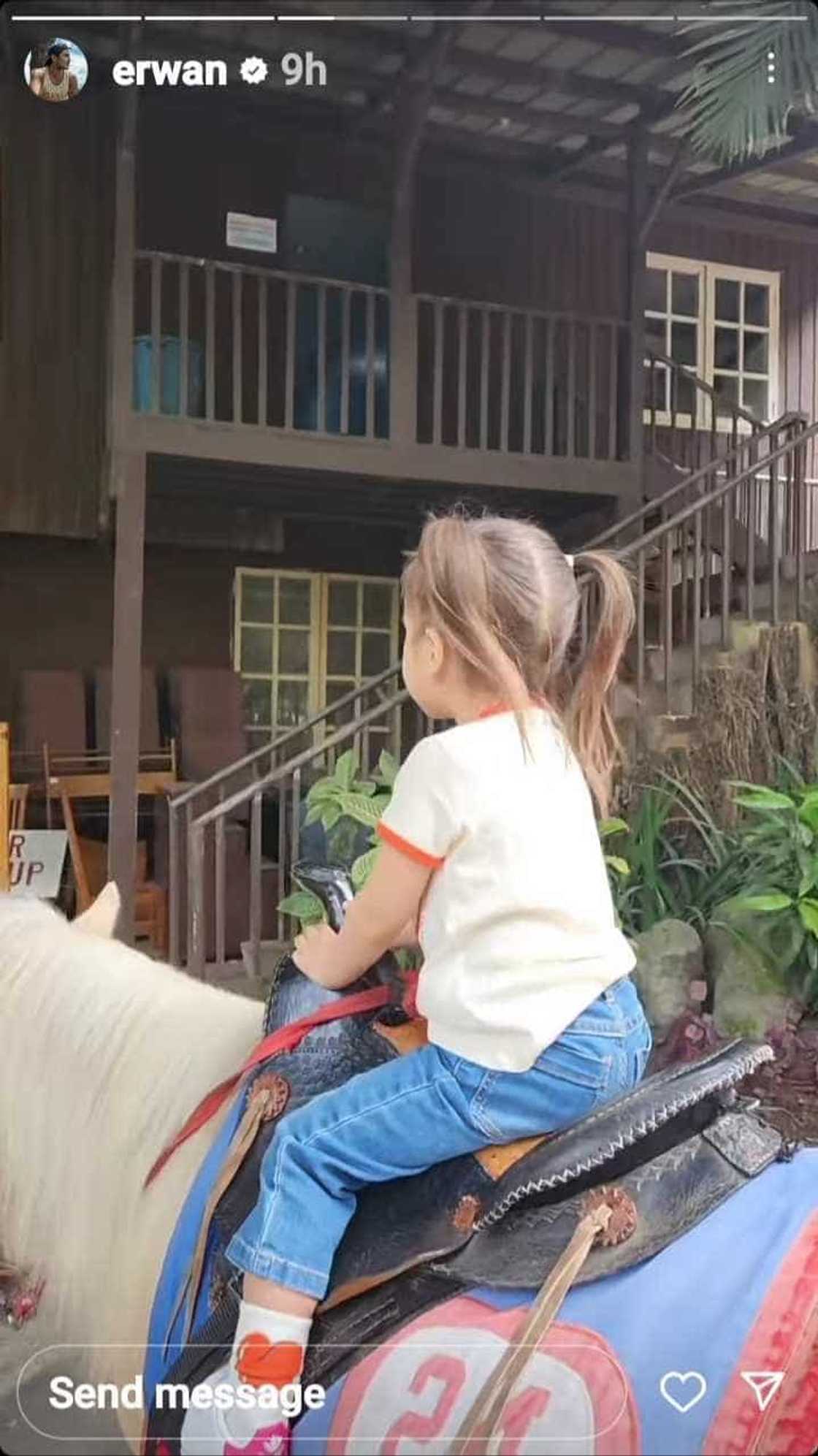 Video ni baby Dahlia Heussaff na matapang na nangangabayo, viral Video ni baby Dahlia Heussaff na matapang na nangangabayo, viral