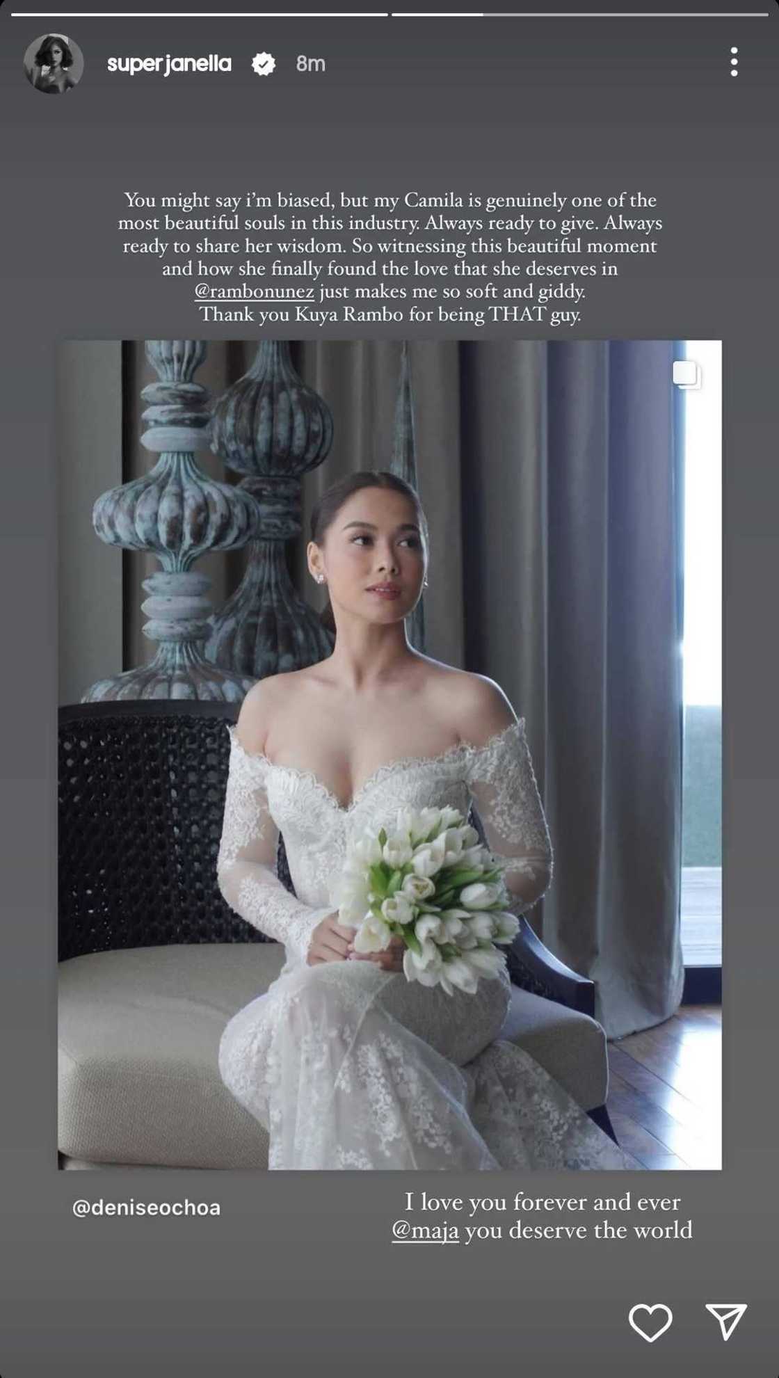 Janella Salvador, may nakakaantig na post para kay Maja Salvador: "You might say I'm biased" Janella Salvador, may nakakaantig na post para kay Maja Salvador: "You might say I'm biased"