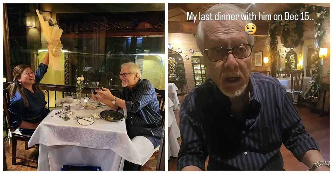 Handler ni Ronaldo Valdez, ipinakita ang huling dinner nila ng aktor Handler ni Ronaldo Valdez, ipinakita ang huling dinner nila ng aktor