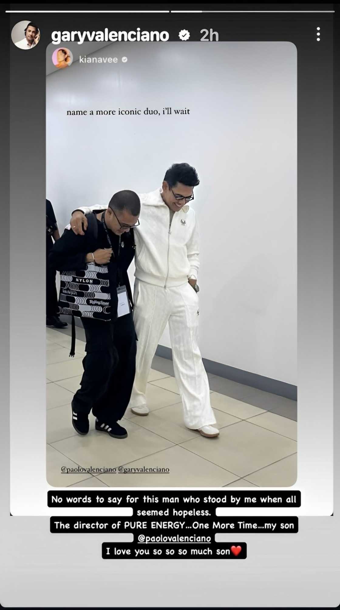 Gary V, may madamdaming mensahe sa anak na si Paolo Valenciano na nagdirek ng concert niya Gary V, may madamdaming mensahe sa anak na si Paolo Valenciano na nagdirek ng concert niya