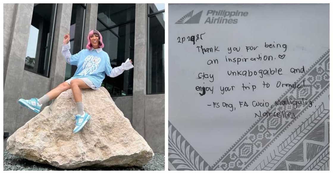 Vice Ganda, ipinakita ang liham na natanggap mula sa ilang staff ng PAL: "So sweet!" Vice Ganda, ipinakita ang liham na natanggap mula sa ilang staff ng PAL: "So sweet!"
