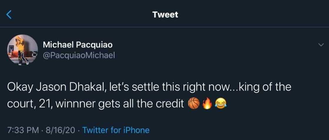 Michael Pacquiao issues challenge to Jason Dhakal after latter’s viral rant Michael Pacquiao issues challenge to Jason Dhakal after latter’s viral rant