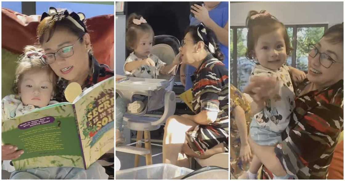 Video ng bonding moments nina Vilma Santos at Baby Peanut, viral Video ng bonding moments nina Vilma Santos at Baby Peanut, viral
