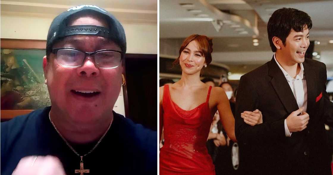 Dennis Padilla, may reaksyon sa bagong movie nina Julia Barretto at Joshua Garcia